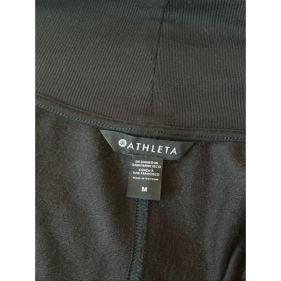 Athleta Pranayama Restore Wrap Cardigan size M Black - Picture 5 of 10